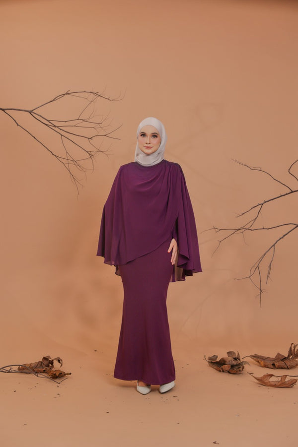 Rania Raya in Royal Plum (Basic)