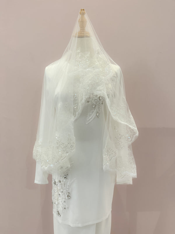 Aurora Veil (lace C)